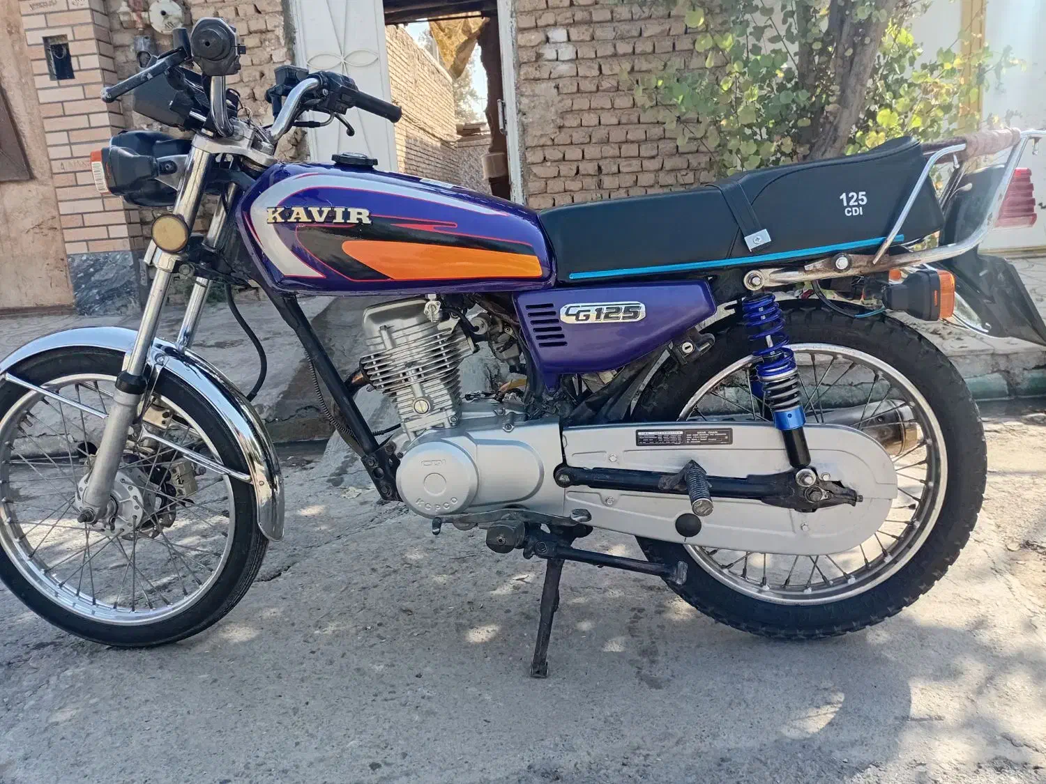 موتور مدل ۸۵ مدارک کامل پلاک ملی|موتورسیکلت|پیشوا, |دیوار