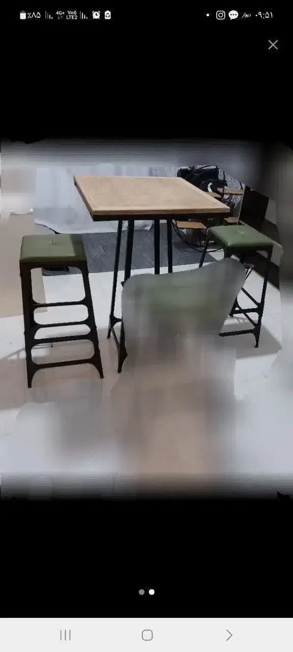 میز  صندلی  بار دو نفره|مبلمان خانگی و میز عسلی|آمل, |دیوار