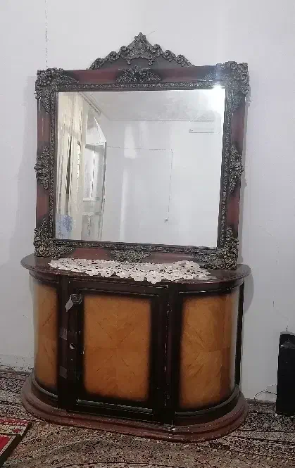 کنسول و آینه|بوفه، ویترین، کنسول|فسا, |دیوار