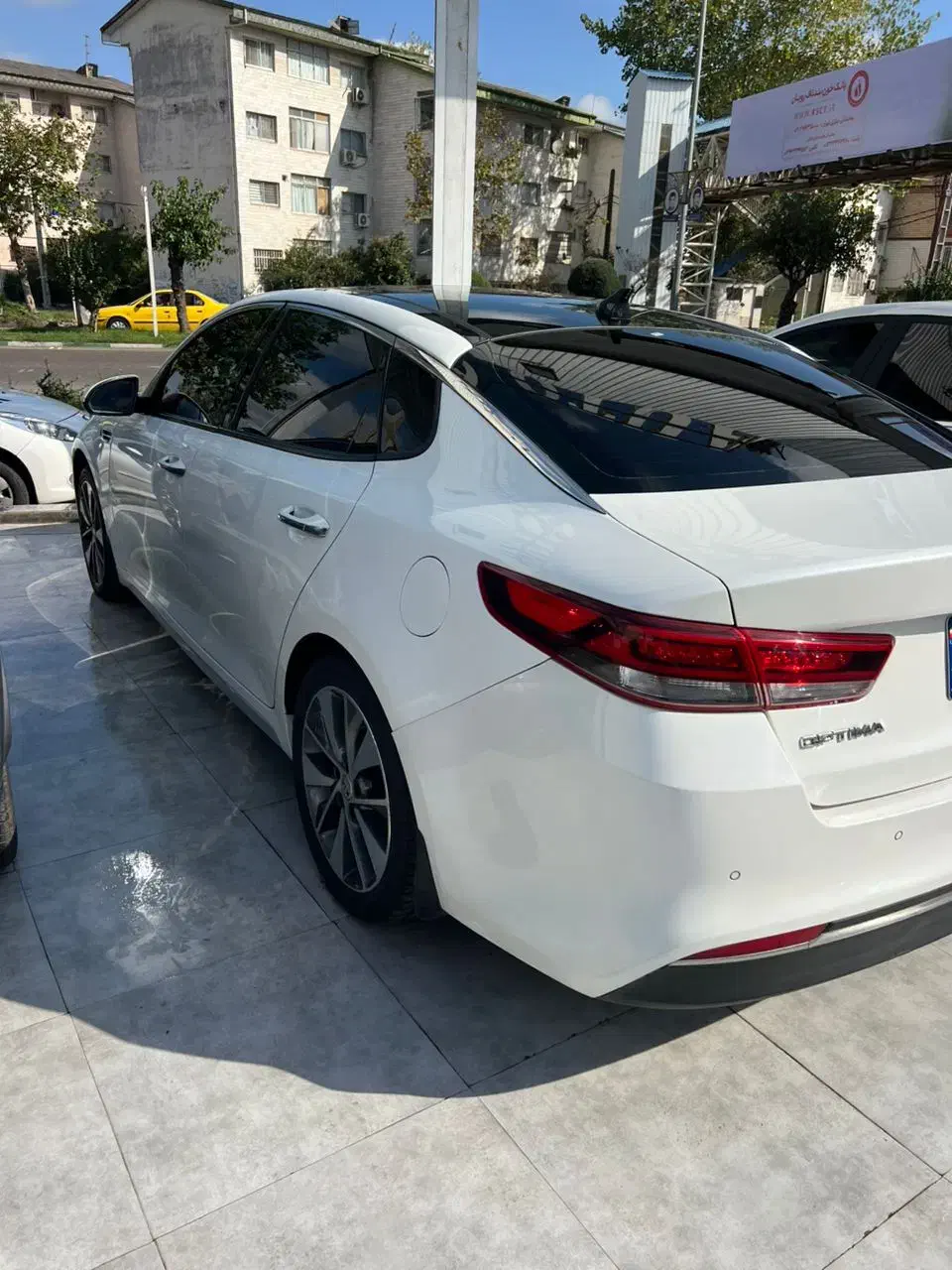 کیا اپتیما 2016 سفید New face|خودرو سواری و وانت|رشت, جانبازان|دیوار