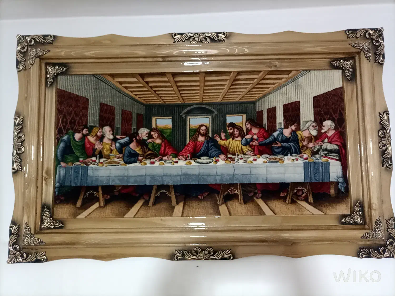 تابلو فرش دستباف شام آخر|تابلو فرش|همدان, |دیوار