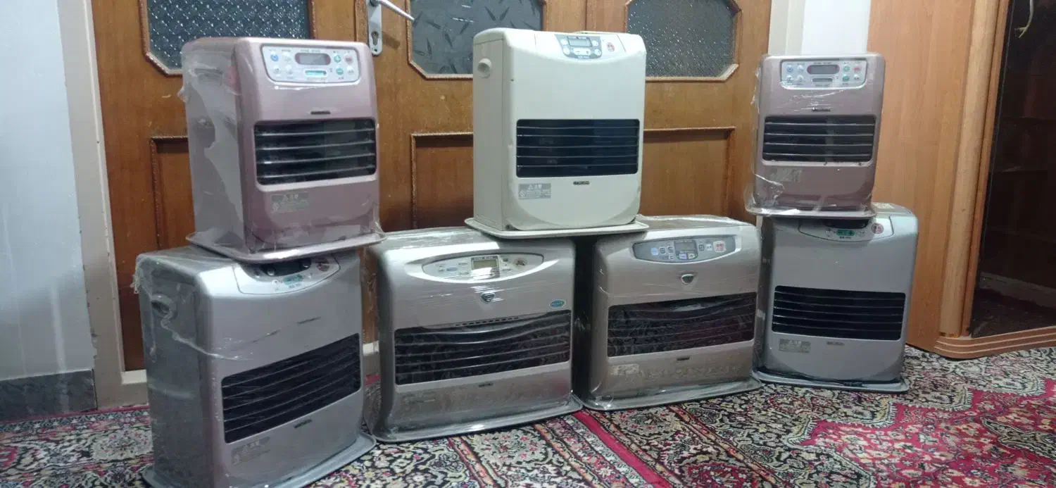 بخاری (چراغ) تیوست نفتی ژاپن وبرقی گازی وبرقی نفتی|بخاری، هیتر، شومینه|شاهرود, |دیوار