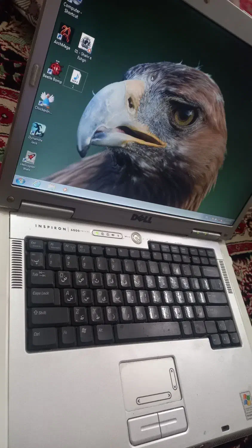 لپ‌تاپ دل مدل اینسپیرون اصلی ۱۵۰۱|رایانه همراه|کرج, فاز ۱ مهرشهر|دیوار
