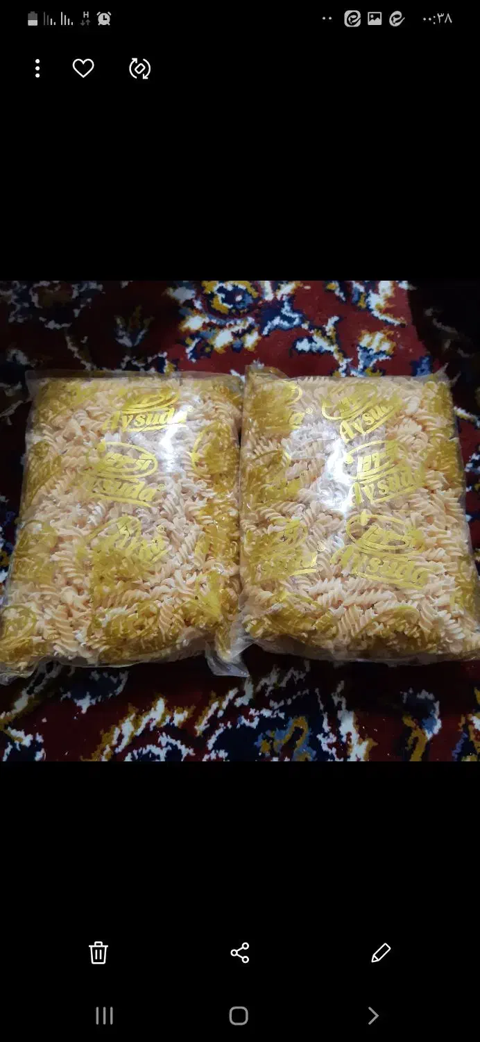 ماکارونی پیچ پیچی|خوردنی و آشامیدنی|اسلامشهر, شهرک احمدیه|دیوار