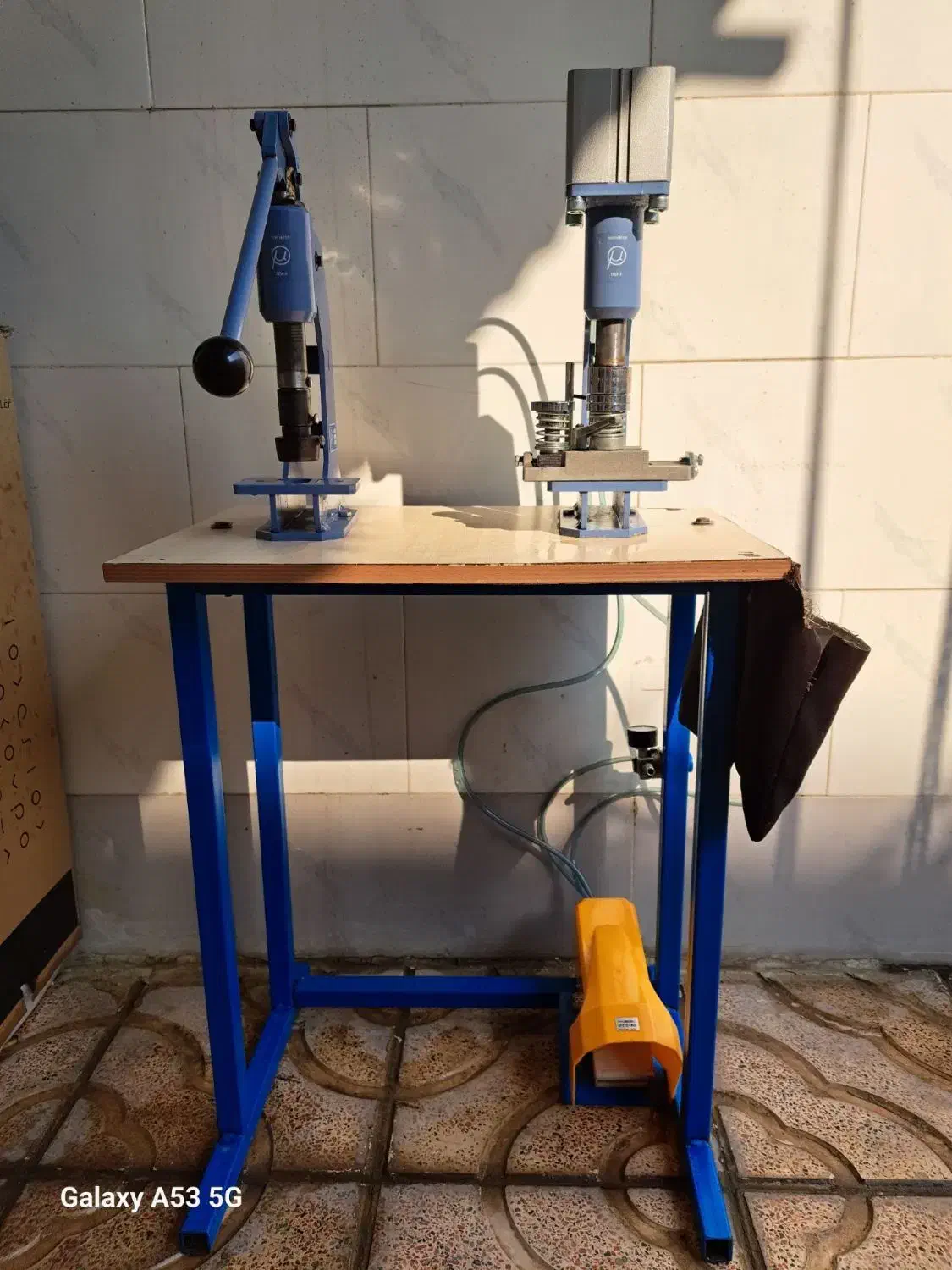 دکمه زن بادی|ماشین‌آلات صنعتی|تهران, شهرک شریفی|دیوار