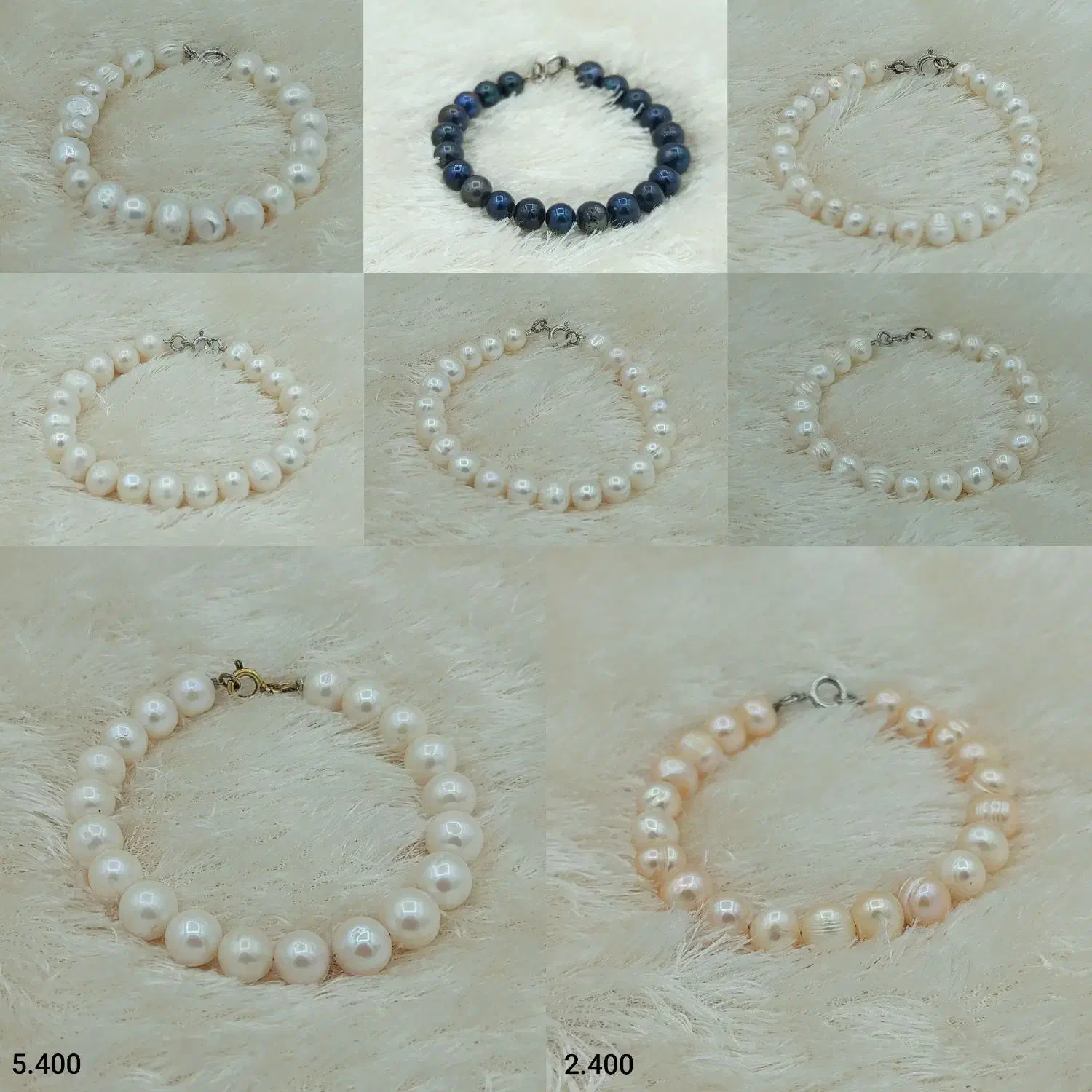 انواع دستبند مروارید طبیعی|جواهرات|مشهد, هفده شهریور|دیوار