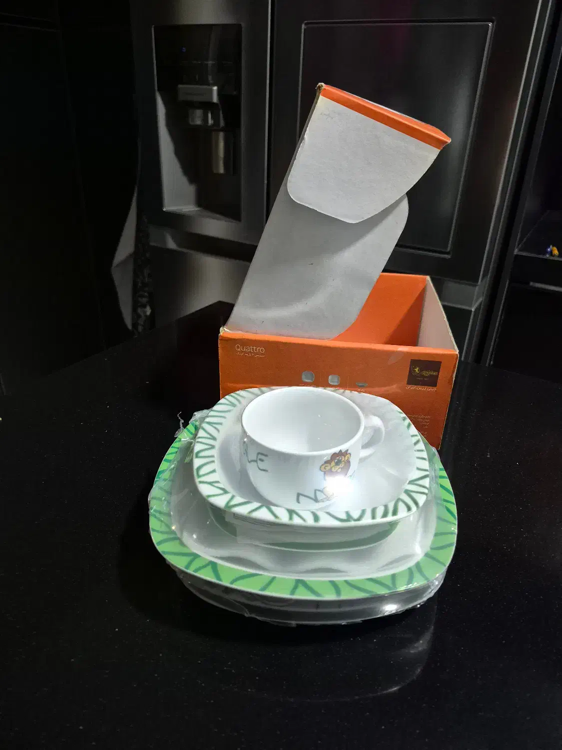 سرویس غذا خوری ۵پارچه زرین|ظروف سرو و پذیرایی|ری, علایین|دیوار