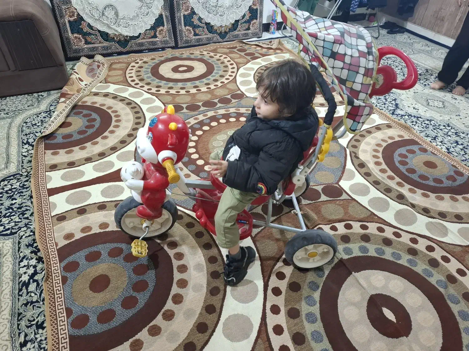 سه چرخه|اسباب‌بازی بچه|قرچک, باقرآباد|دیوار