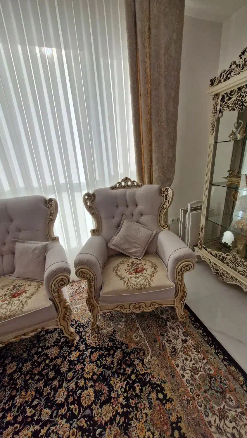 مبل ۷نفره و بوفه|مبلمان خانگی و میز عسلی|بجنورد, |دیوار