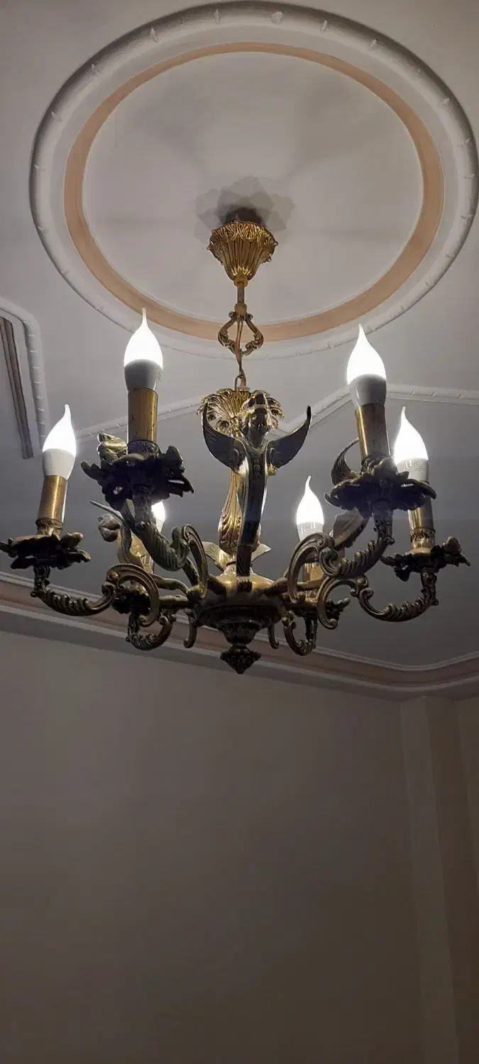 لوستربرنزی|لوستر و چراغ آویز|تهران, امیر بهادر|دیوار