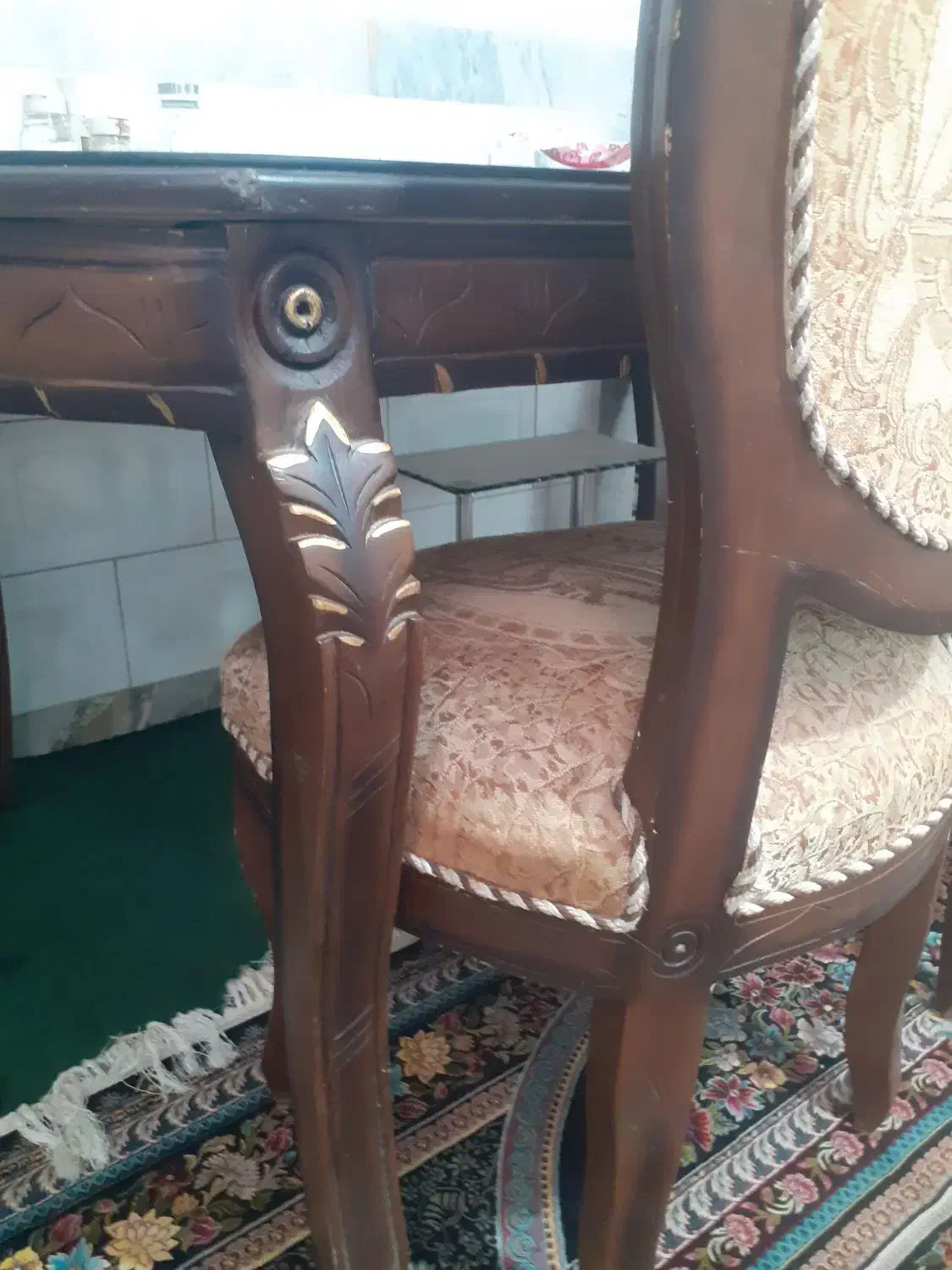 میزناهارخوری ۶نفره فلاورجان|میز و صندلی غذاخوری|فلاورجان, |دیوار