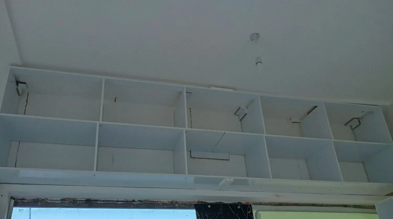 قفسه  فروشی|کتابخانه، شلف، قفسه‌های دیواری|گلبهار, شهر جدید گلبهار|دیوار