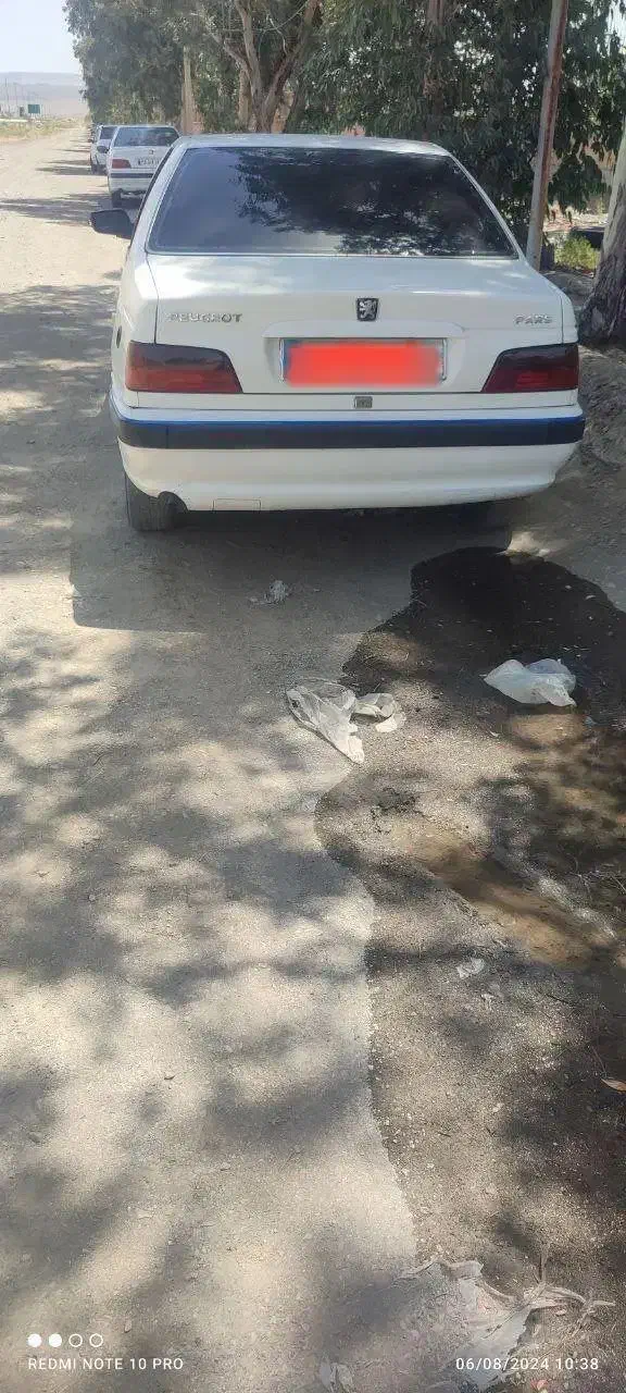 پژو پارس  دوگانه کارخانه مدل88|خودرو سواری و وانت|نهبندان, |دیوار