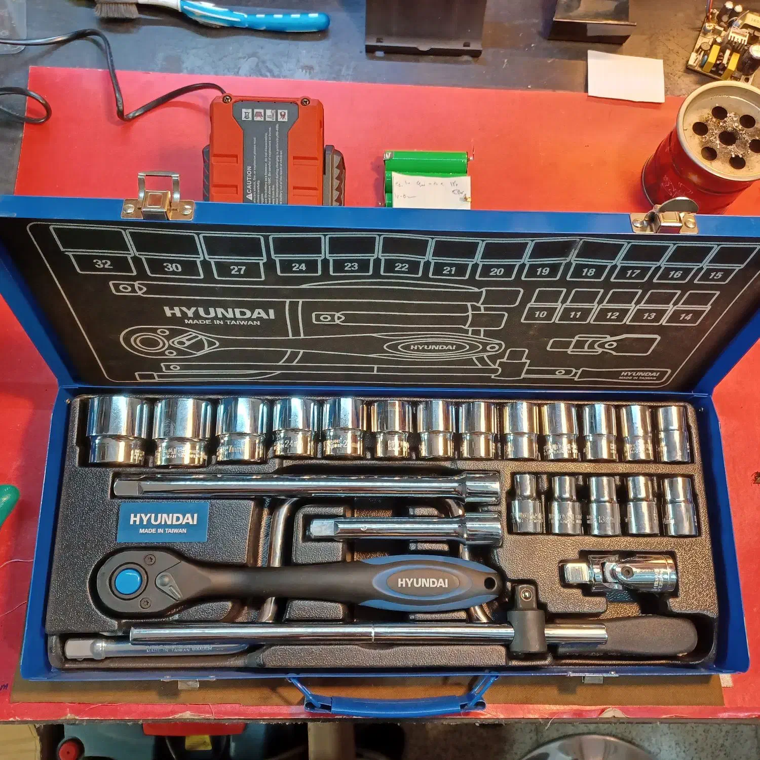 جعبه بکس هیوندای ۲۴ پارچه تایوانی|ابزارآلات|تهران, جوادیه تهرانپارس|دیوار