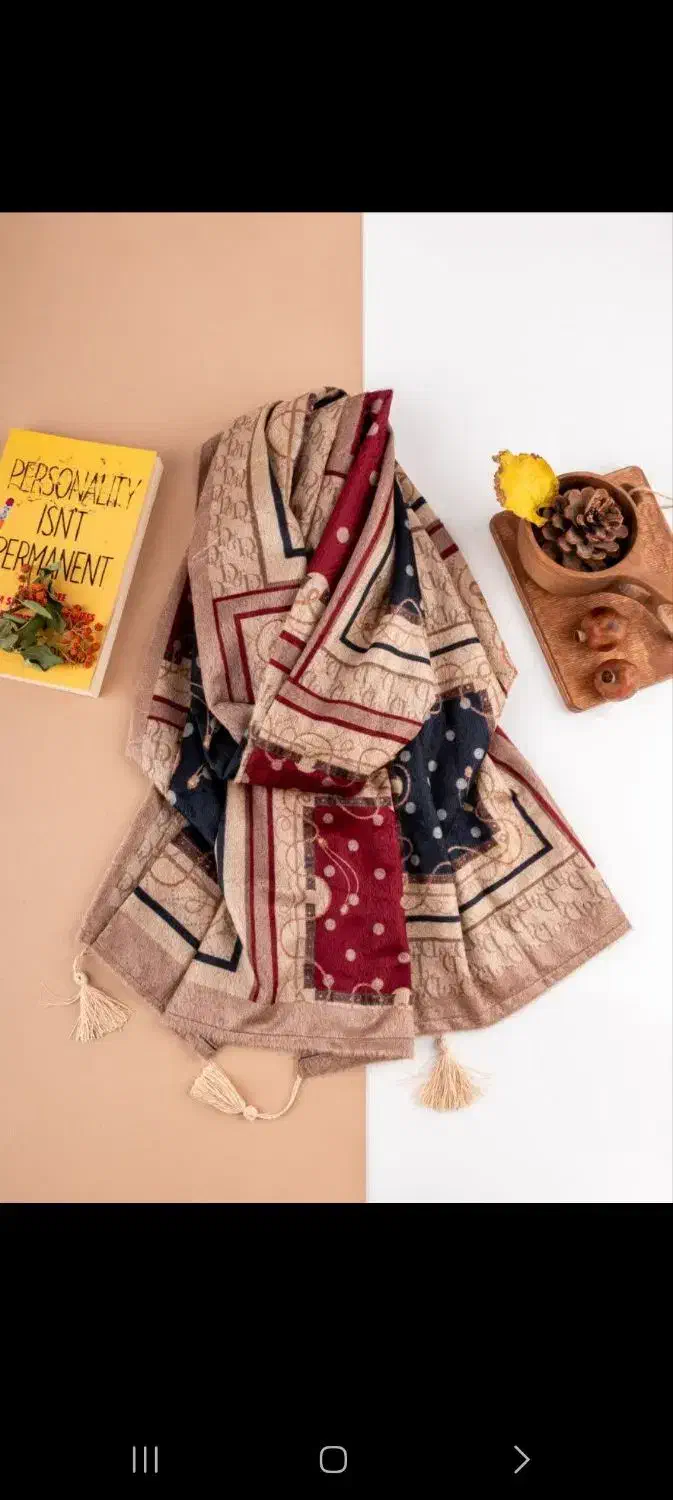 شال موهر مخمل|لباس|میانه, |دیوار