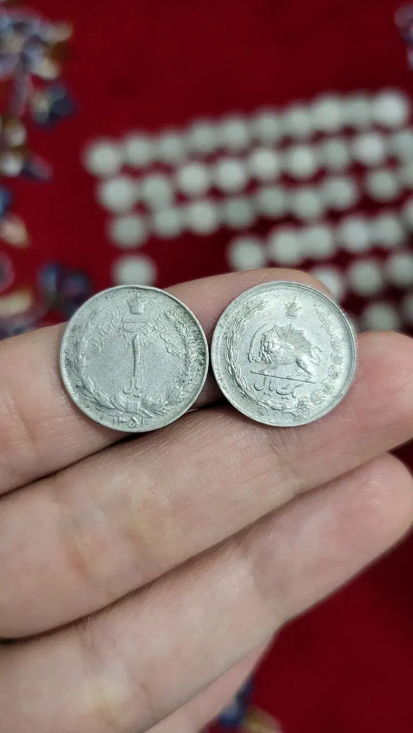 سکه قدیمی|کلکسیون سکه، تمبر، اسکناس|الشتر, |دیوار