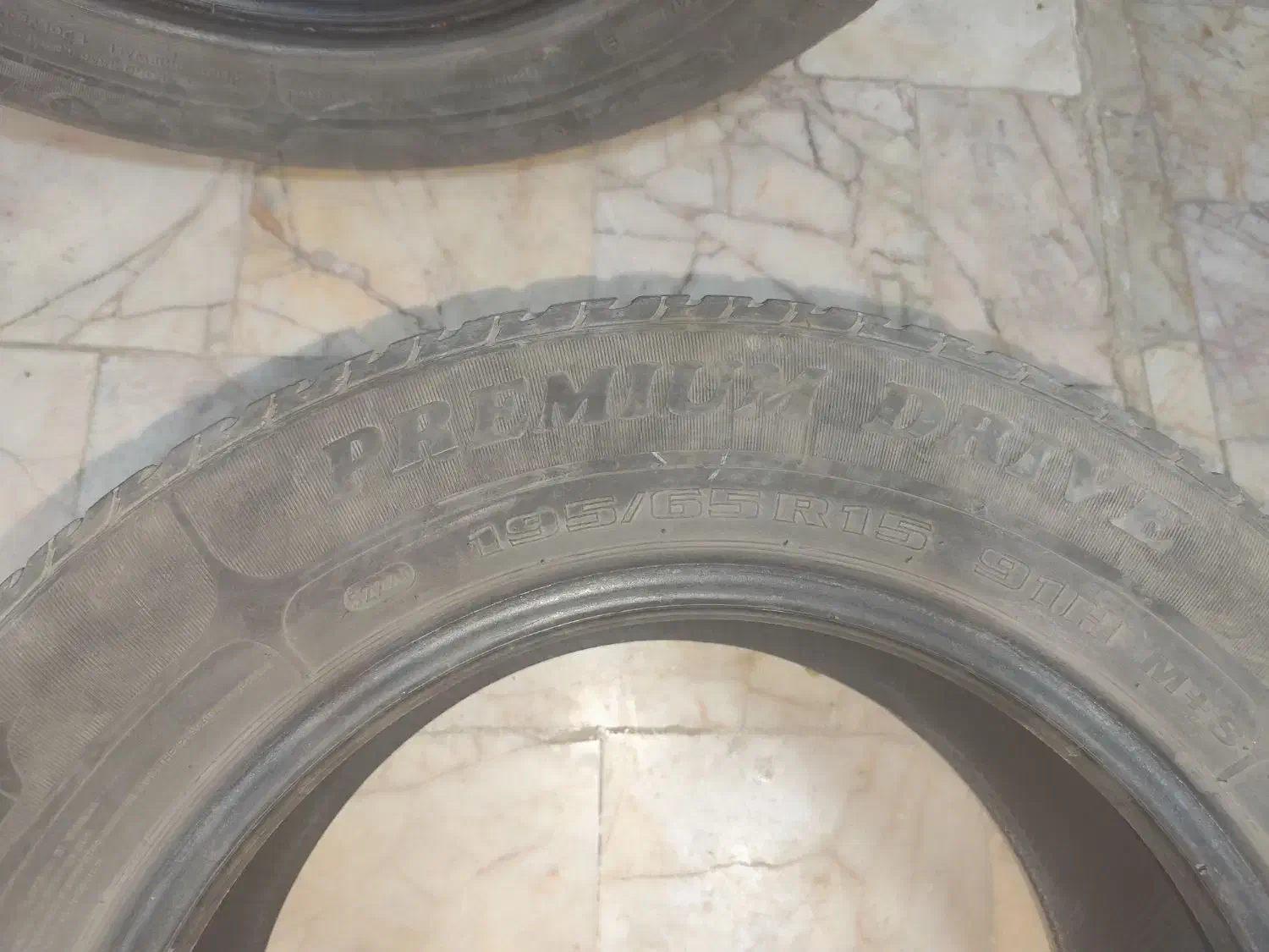 دو حلقه لاستیک رینگ 15و چهار حلقه لاستیک رینگ 16|قطعات یدکی و لوازم جانبی|نیشابور, شهرک قدس|دیوار