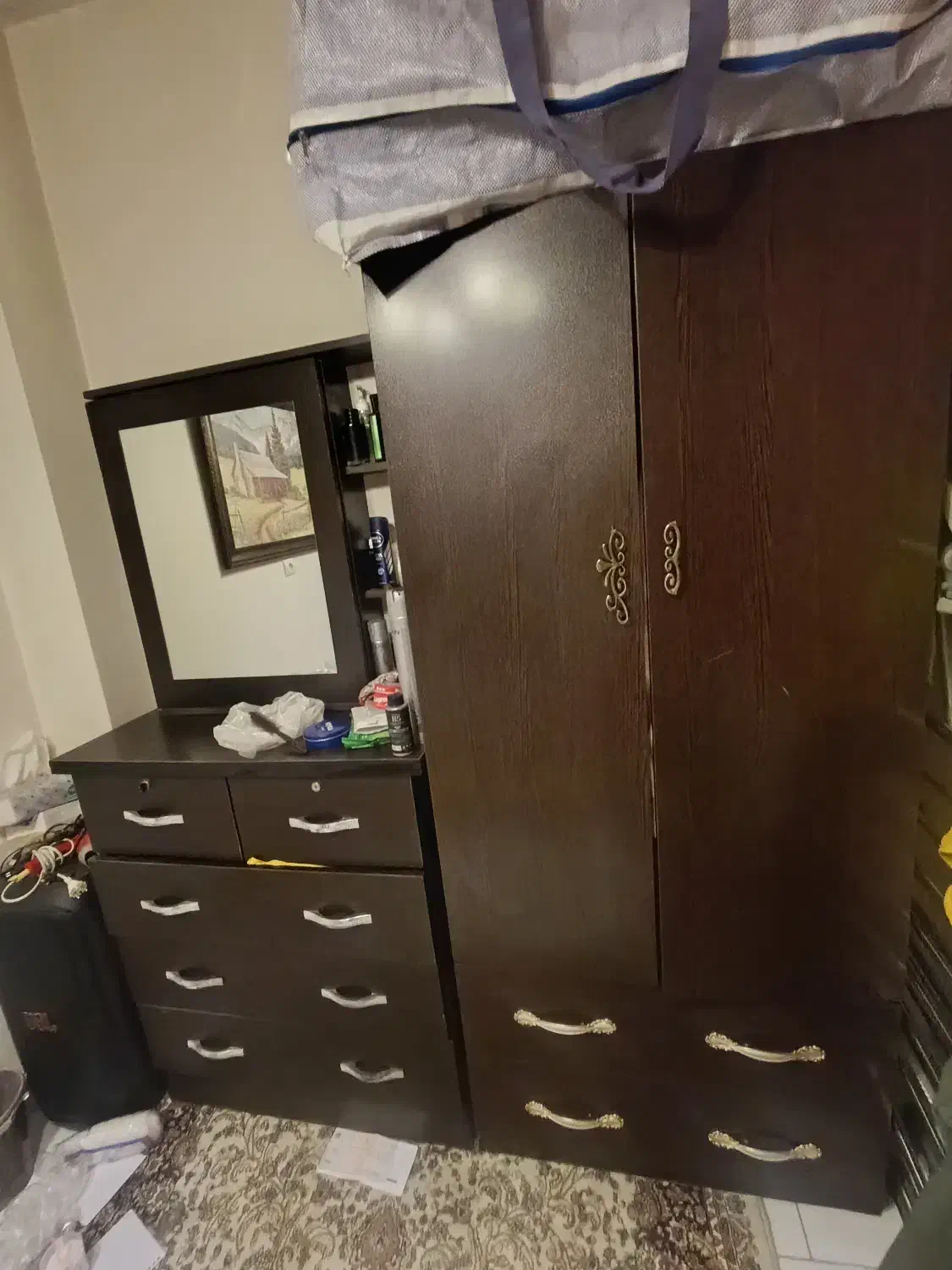 کمد و دراور و اینه و جاکفشی|جاکفشی، کمد، دراور|تهران, جمال‌زاده|دیوار