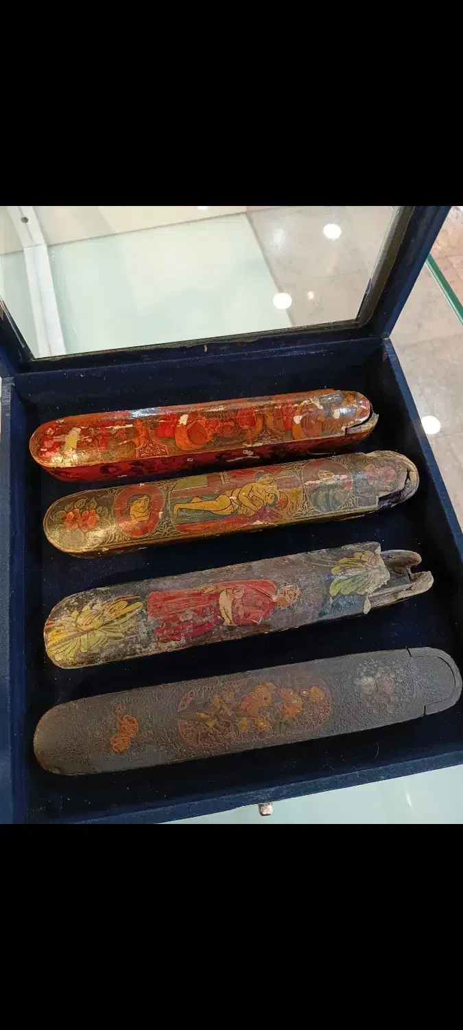 چهار عدد قلمدان قاجاری|کلکسیون و سرگرمی|تهران, ایوانک|دیوار