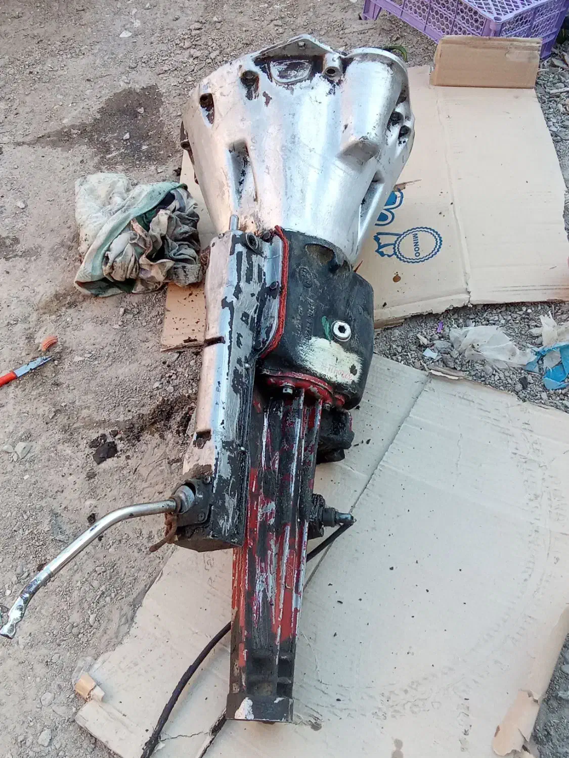 گیربکس پیکان کمک جلوپرایدکامل با جعبه فرمان پراید|قطعات یدکی و لوازم جانبی|زابل, |دیوار