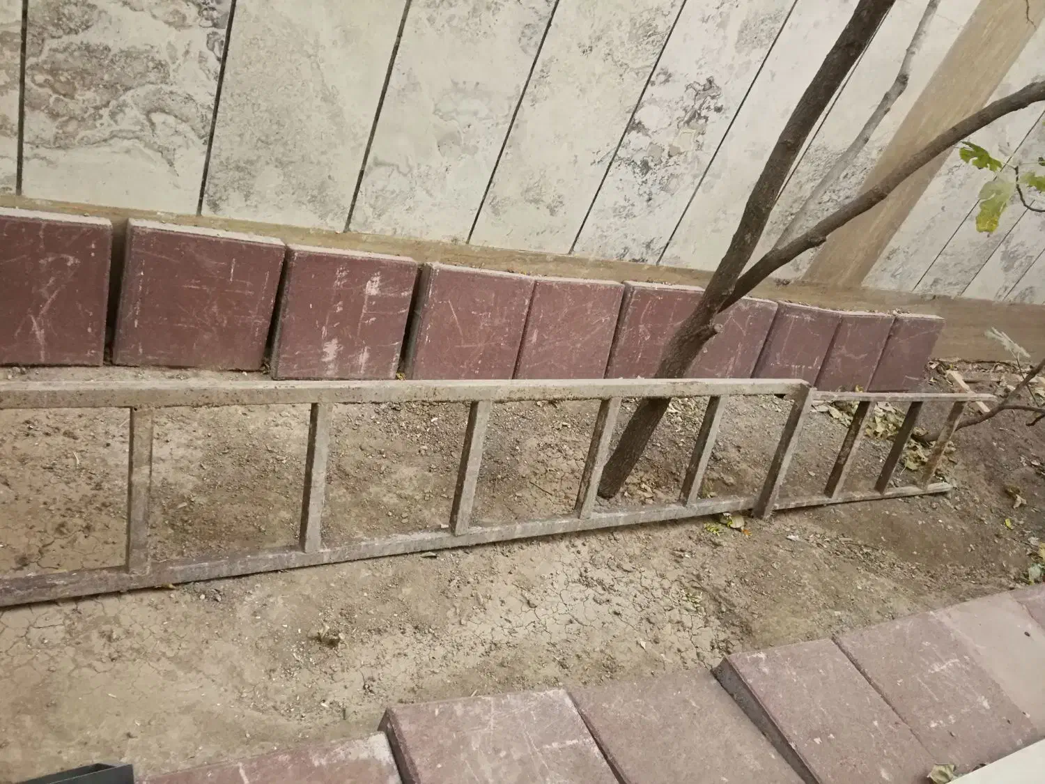 نردبان بلند آهنی|ابزارآلات|قزوین, |دیوار