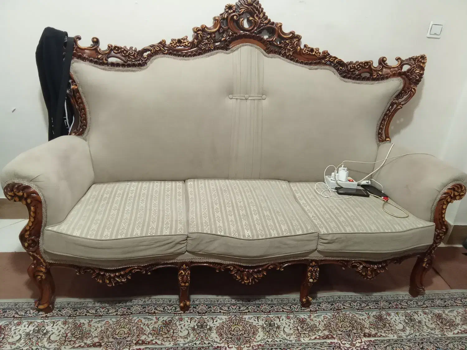 مبل سلطنتی|مبلمان خانگی و میز عسلی|اسلام‌شهر, مطهری|دیوار