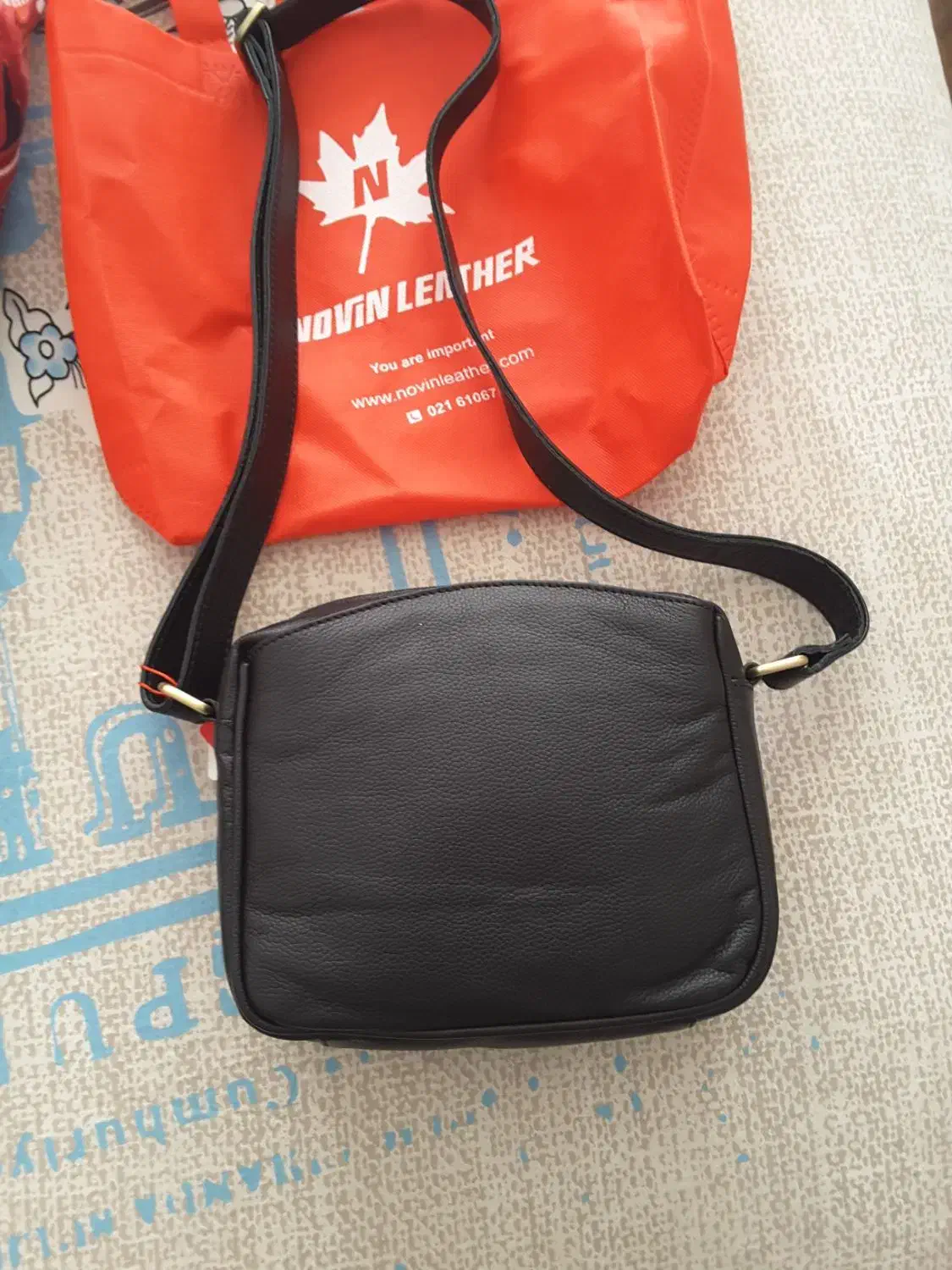 کیف دوشی خاتون نوین چرم|کیف، کفش، کمربند|تهران, بهار|دیوار