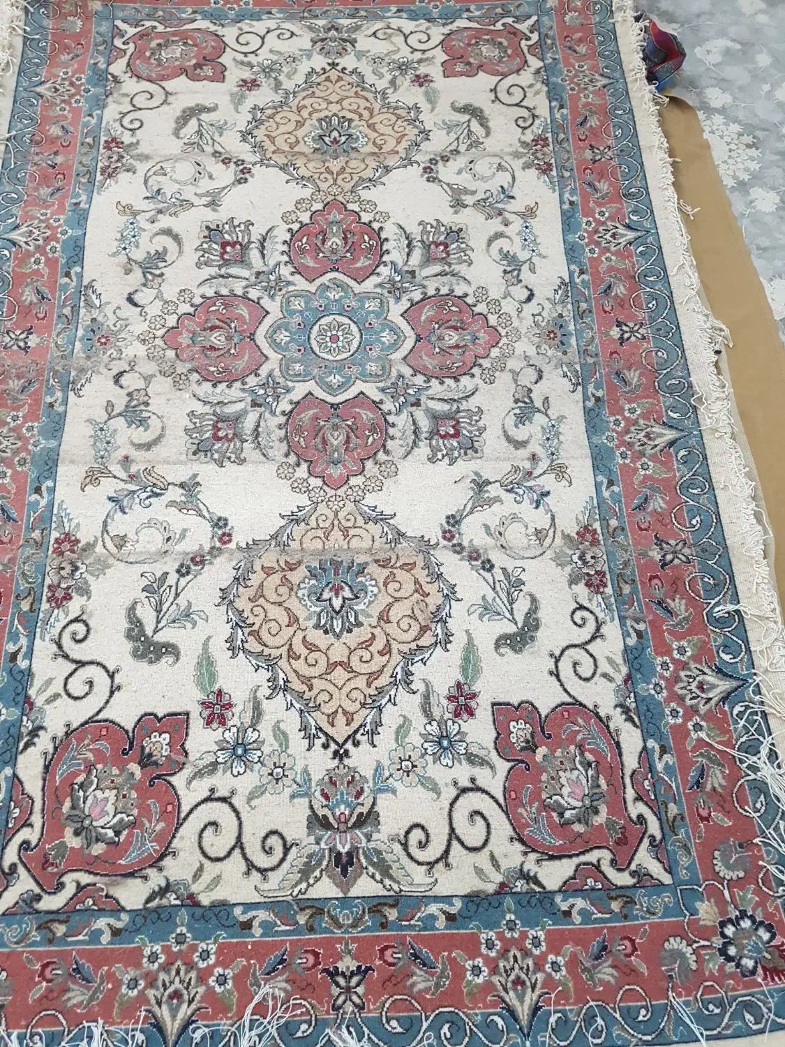 قالی دست بافت ۱.۳۰دردومتر|فرش|اسفراین, |دیوار