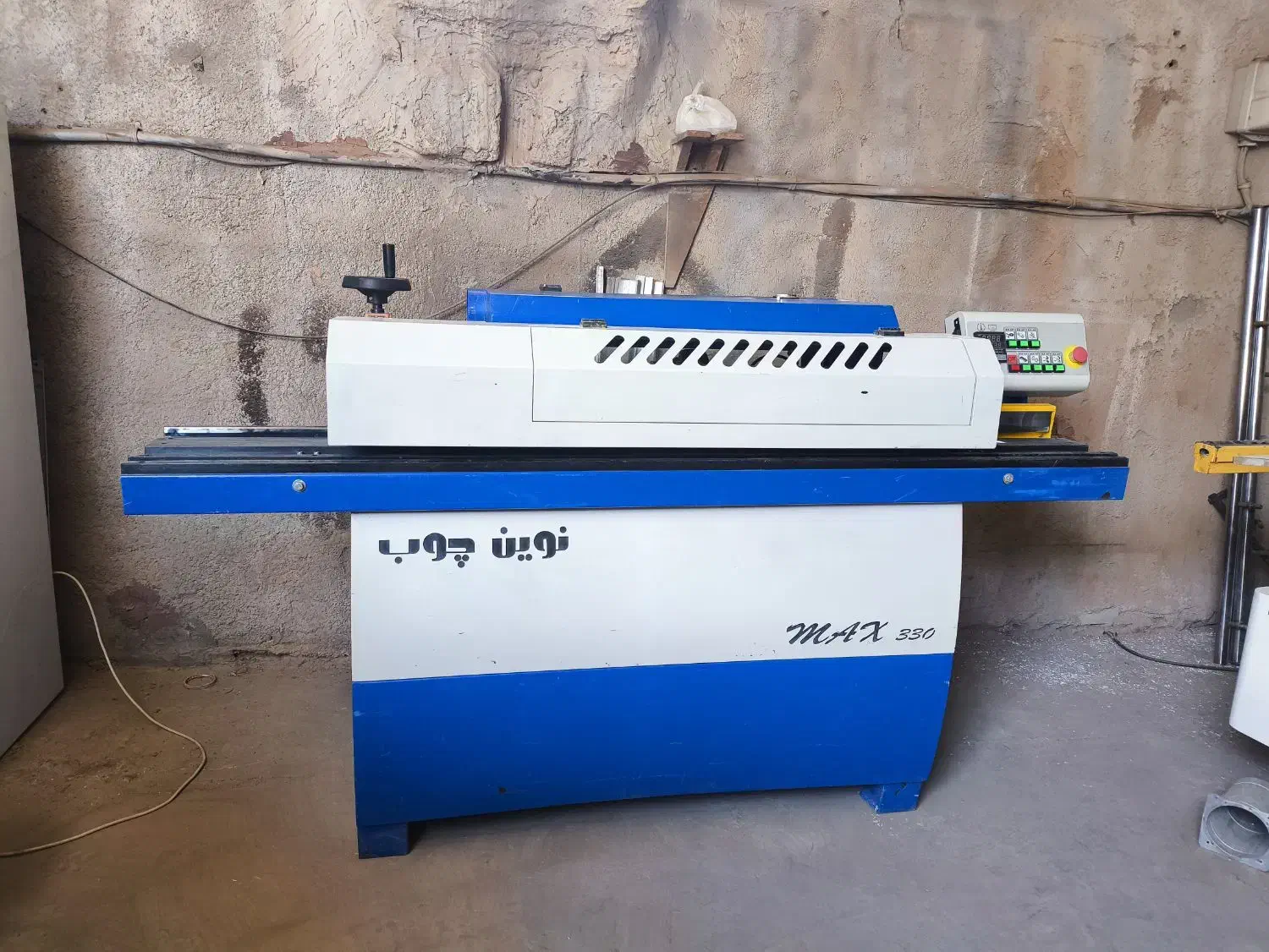 لبه چسبان دورکن سی ان سی|ماشینآلات صنعتی|خاوران, |دیوار