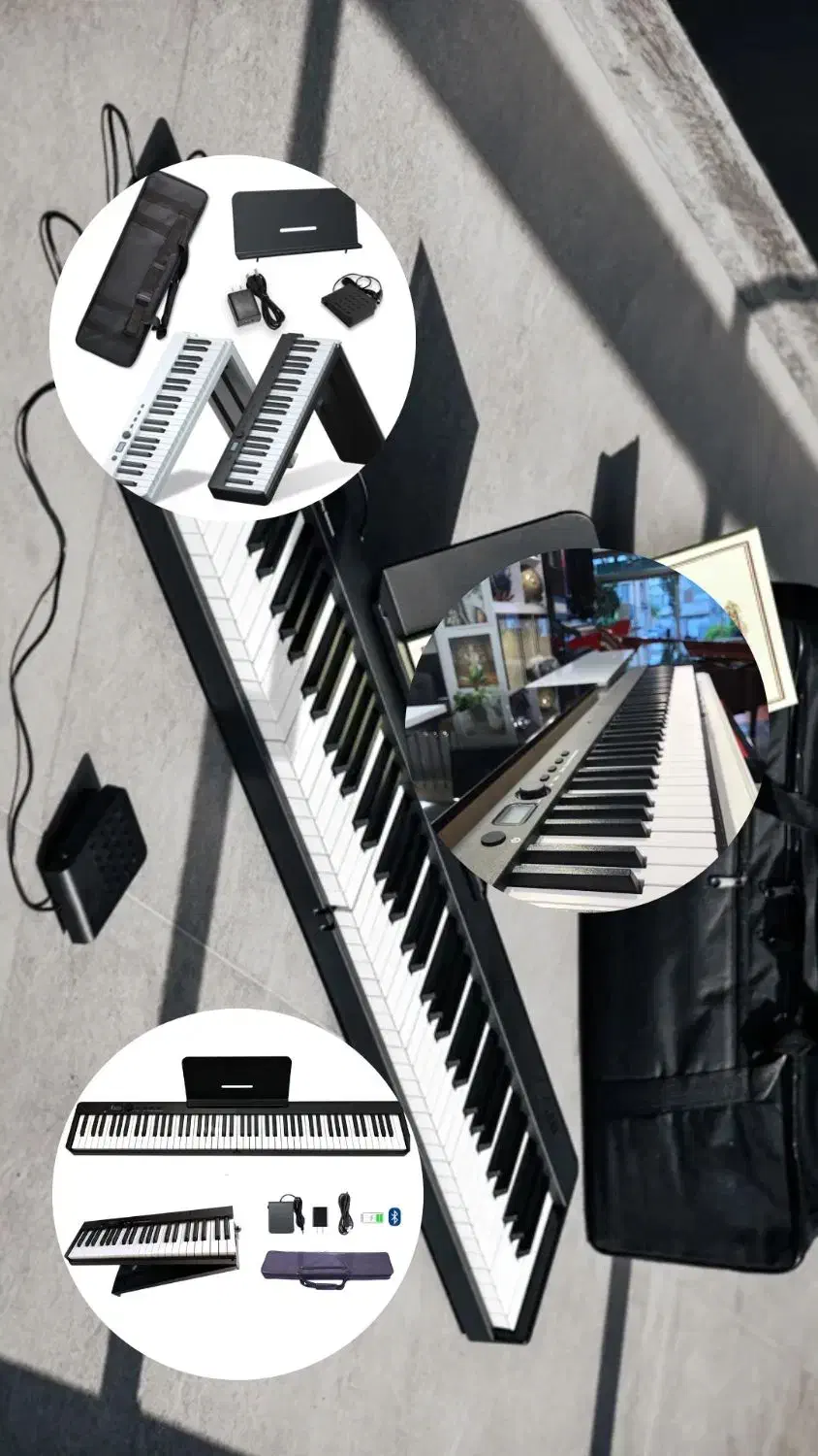 پیانو کونیکس bx 20|پیانو، کیبورد، آکاردئون|شیراز, سفیرشمالی|دیوار