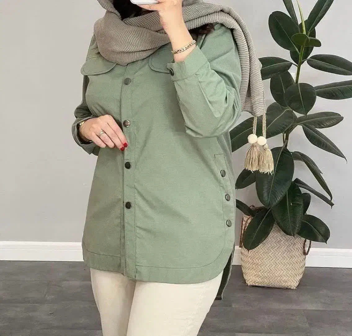 مانتو قواره دار بغل دکمه|لباس|خمین, |دیوار