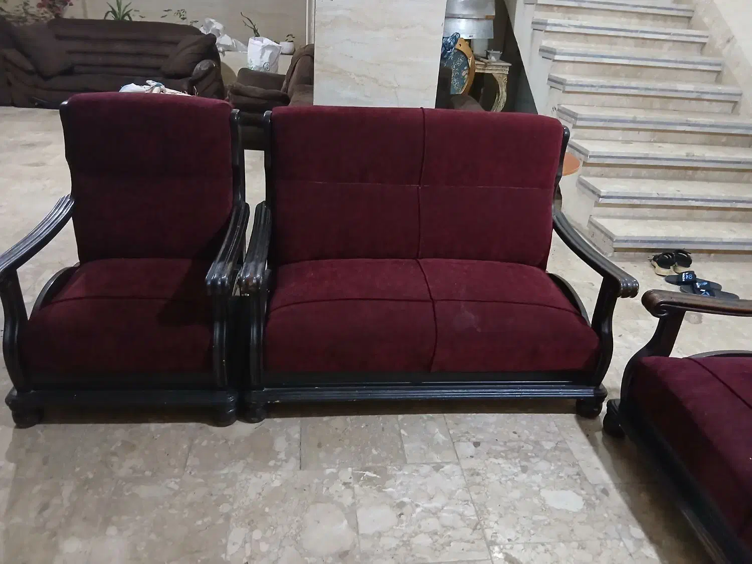 مبل ۶نفره خیلی تمیز رحتی|مبلمان خانگی و میز عسلی|ساری, |دیوار
