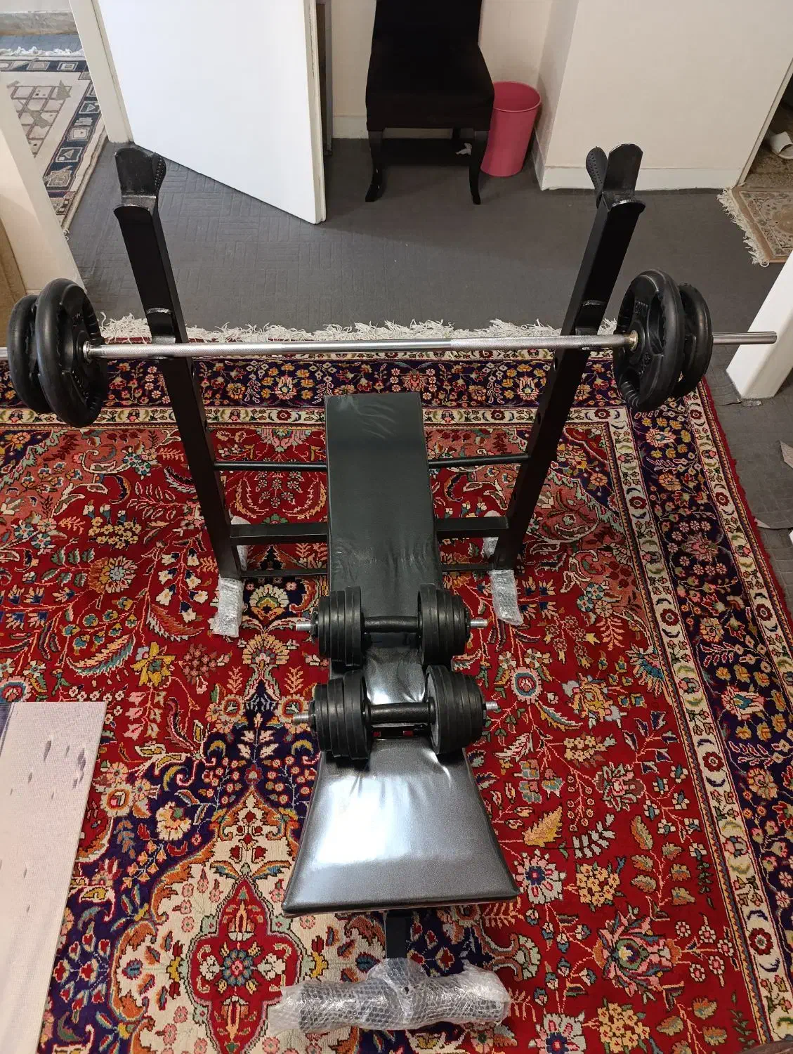 وسایل بدنسازی خانگی بسیار نو|تجهیزات ورزشی|تهران, زرگنده|دیوار