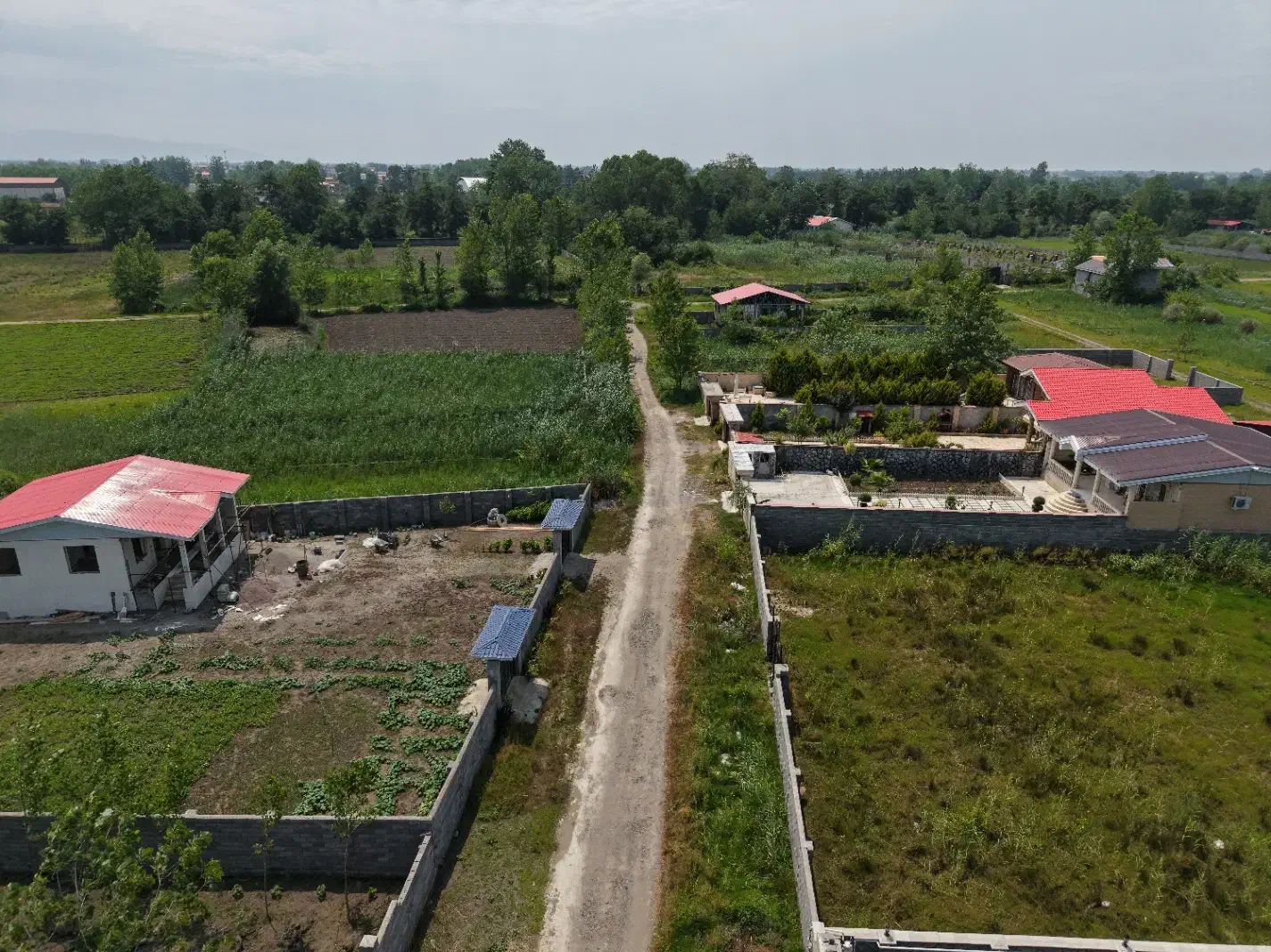 زمین ساحلی دوقطعه کنارهم آماده ساخت درشرق گیلان|فروش زمین و ملک کلنگی|محمدیه-قزوین, |دیوار