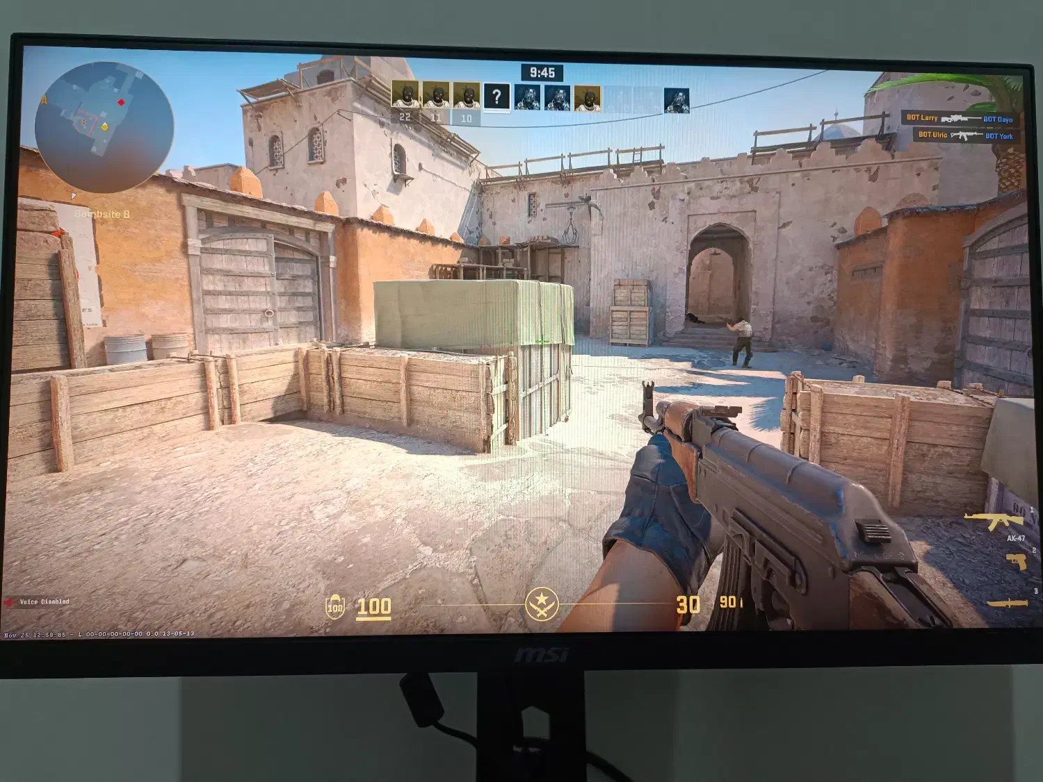 مانیتور گیمینگ ۲۴ اینچ MSI 180Hz|قطعات و لوازم جانبی رایانه|رشت, استقامت ۲|دیوار