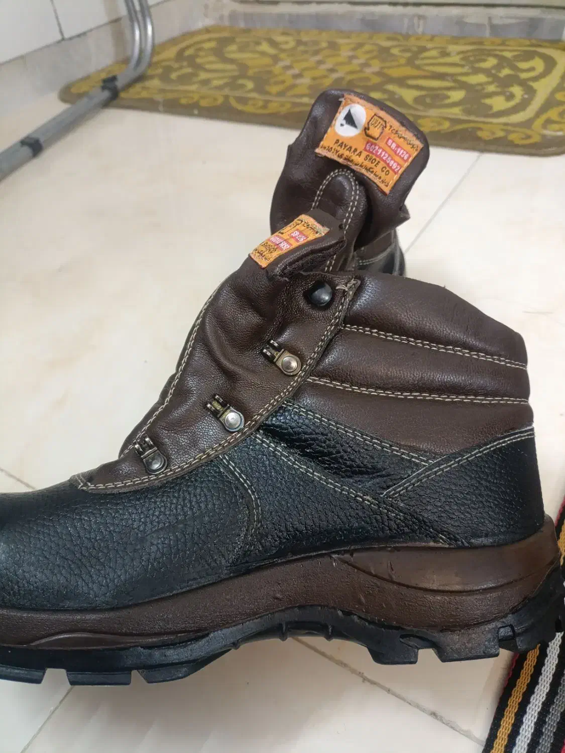 کفش ایمنی اصلی جنس خوب|کیف، کفش، کمربند|اراک, |دیوار