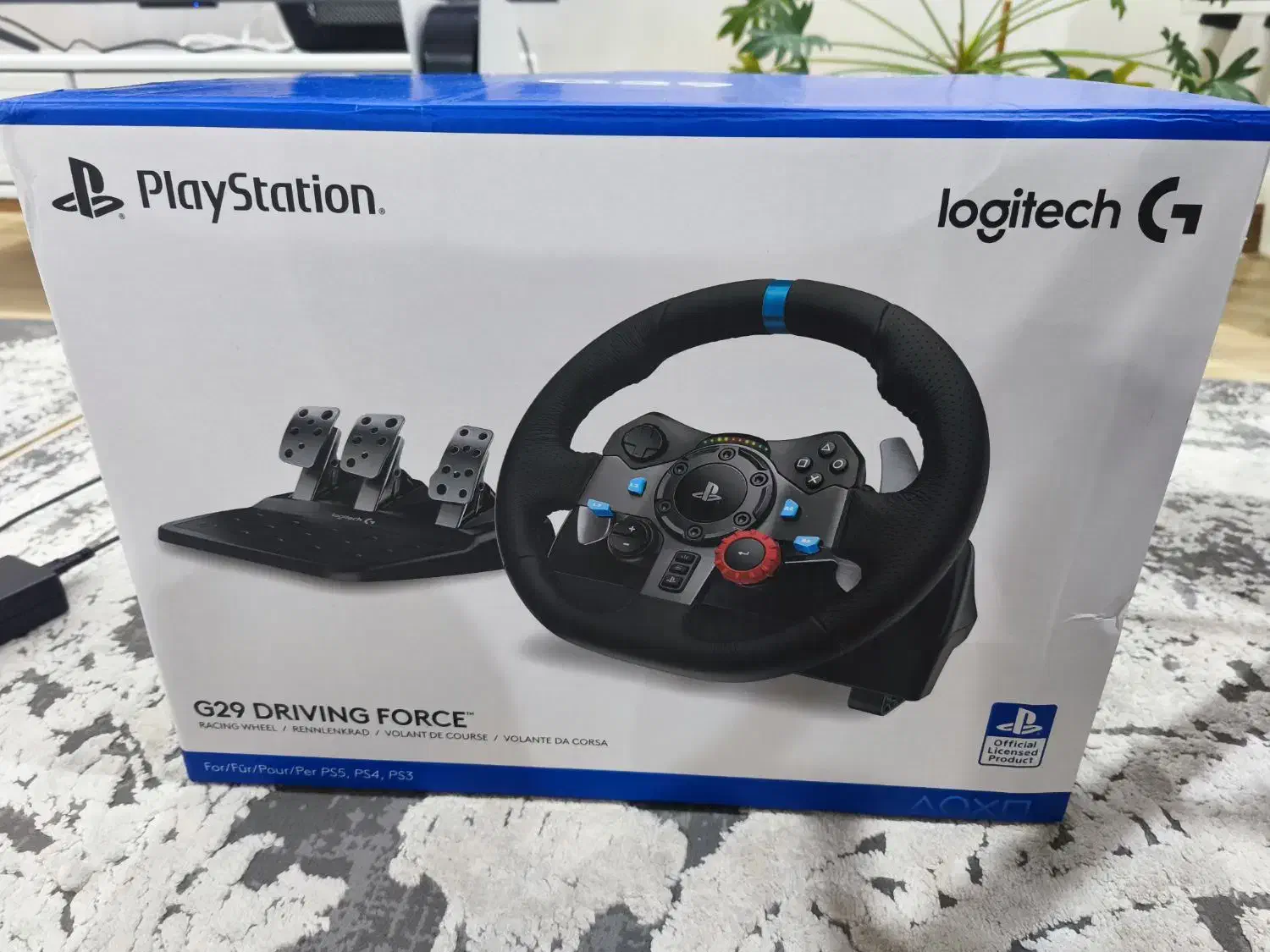 G29 Logitech|کنسول، بازی ویدئویی و آنلاین|رشت, ساغری سازان|دیوار