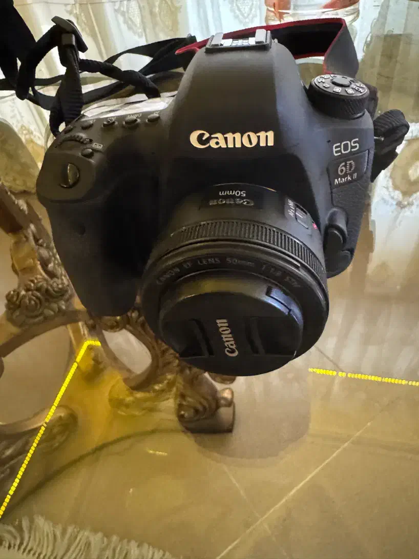 فروش دوربین Canon EOS 6D Mark II فول فریم در حد نو|دوربین عکاسی و فیلم‌برداری|لاهیجان, شیخ زاهد|دیوار