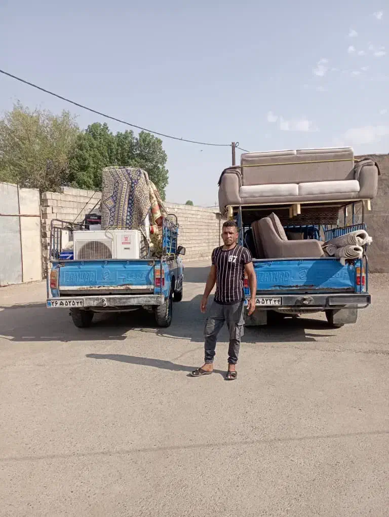 باربری حمل جابجایی اثاثیه منزل کارگر اساس بوعذار|خدمات حمل و نقل|شوشتر, |دیوار