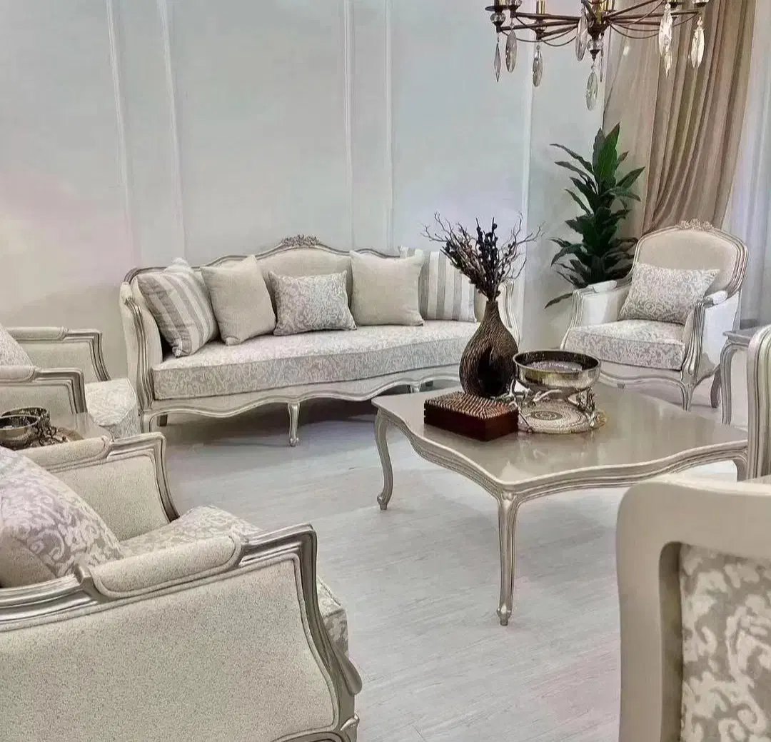 مبل طرح 3گل ابزاری چوب راش آماده تحویل|مبلمان خانگی و میز عسلی|اهواز, گلستان|دیوار