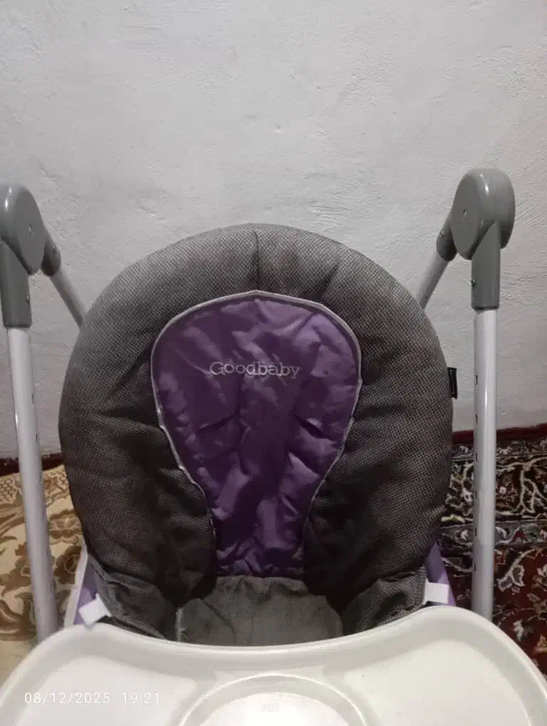 صندلی غذا گود بی بی در حدنو خوش رنگ|تخت و صندلی بچه|رشت, شالکو|دیوار