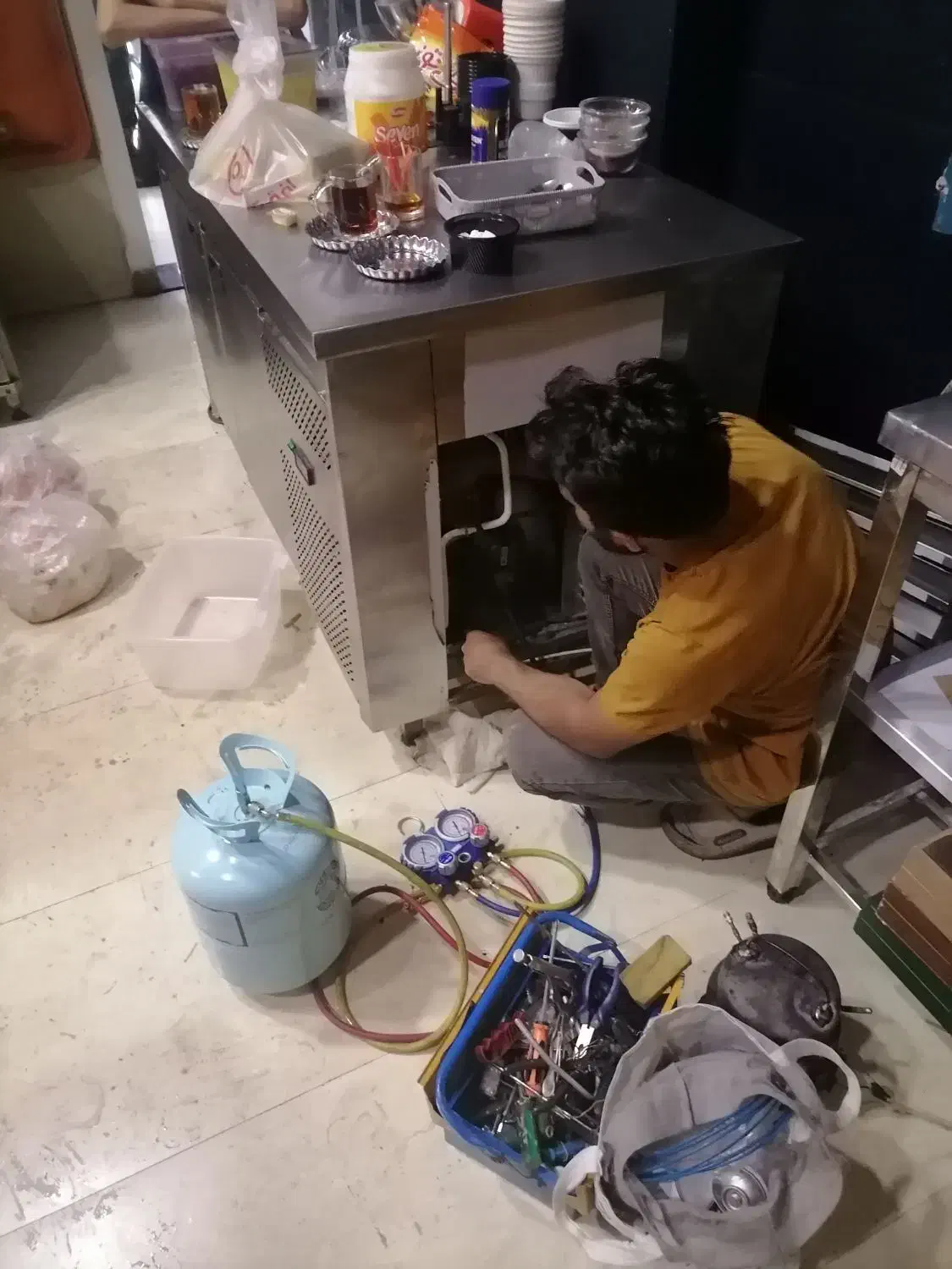 تعمیرکار تعمیرات انواع یخچال و یخچال سازی ساید|خدمات پیشه و مهارت|تهران, تهرانسر شرقی|دیوار