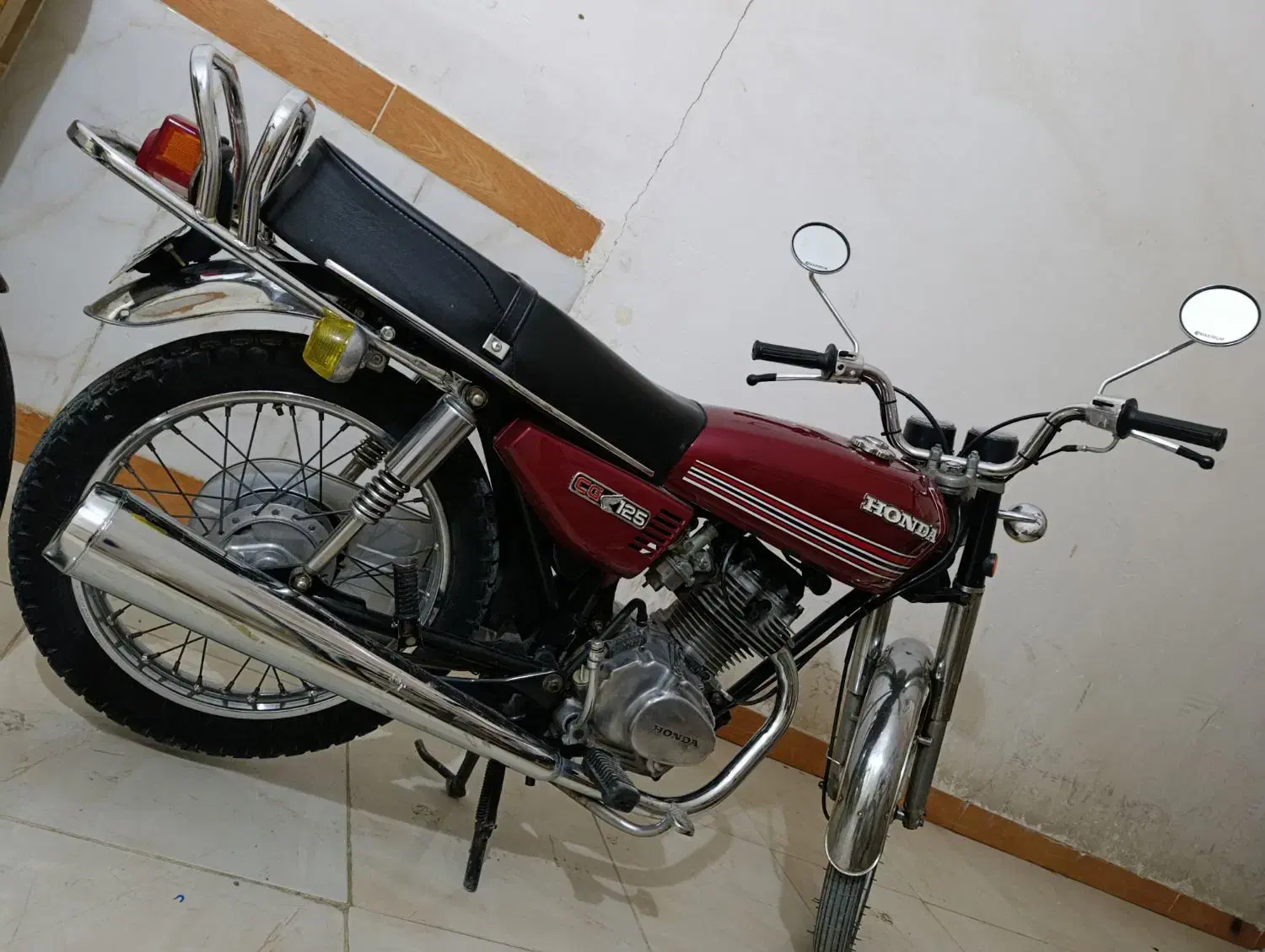 موتور هوندا ژاپن مدل 71|موتورسیکلت|ایلام, |دیوار