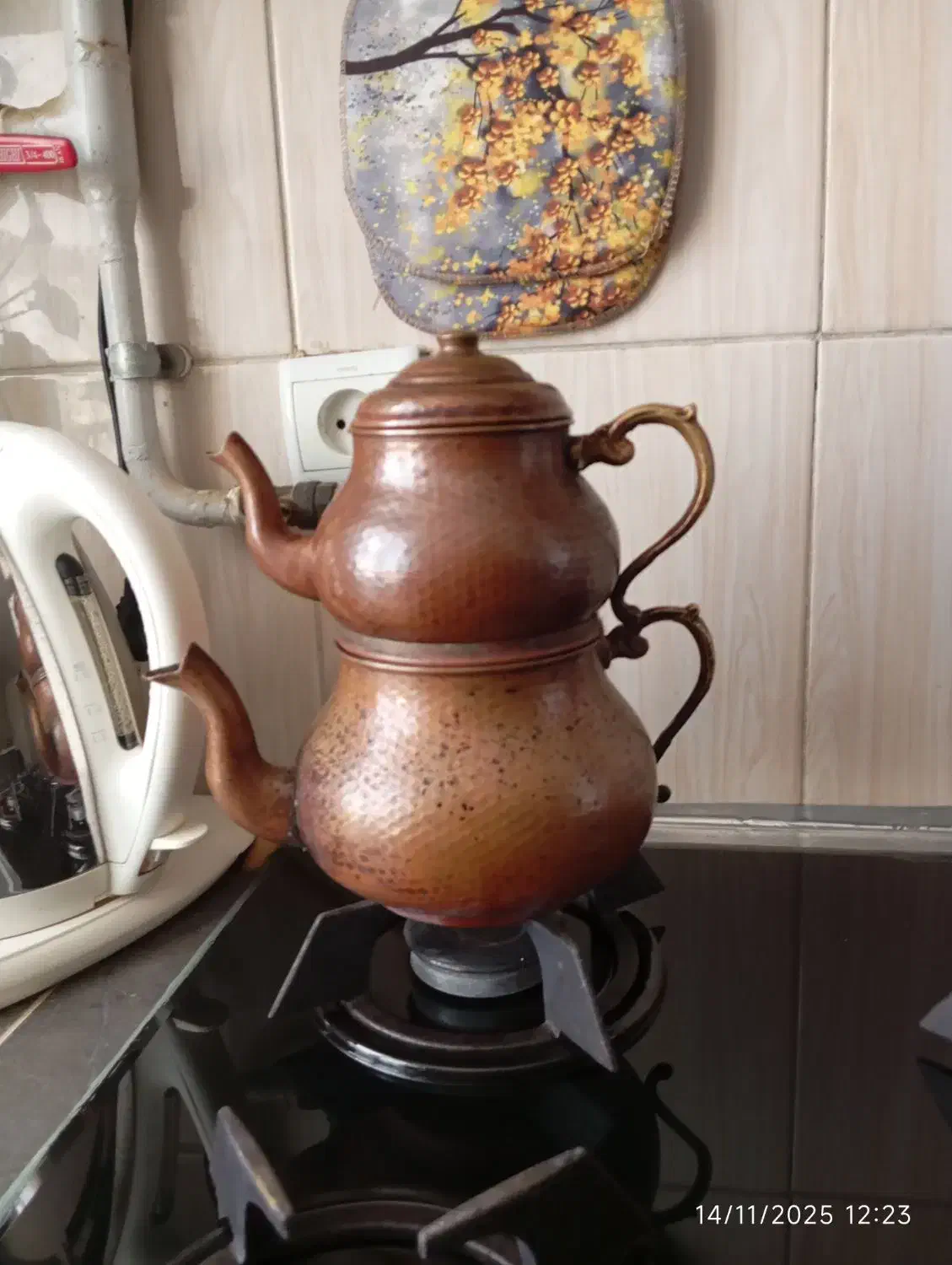 قوری کتری مسی|قوری، کتری، قهوهساز دستی|ماهدشت, |دیوار