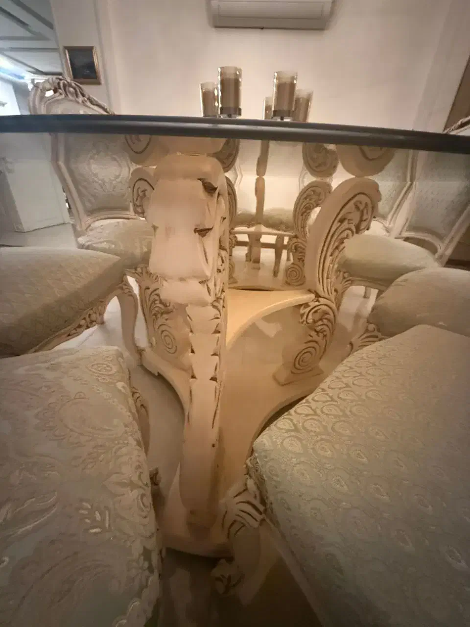 مبل استیل 8 نفره +ناهارخوری|مبلمان خانگی و میز عسلی|تهران, کاج|دیوار