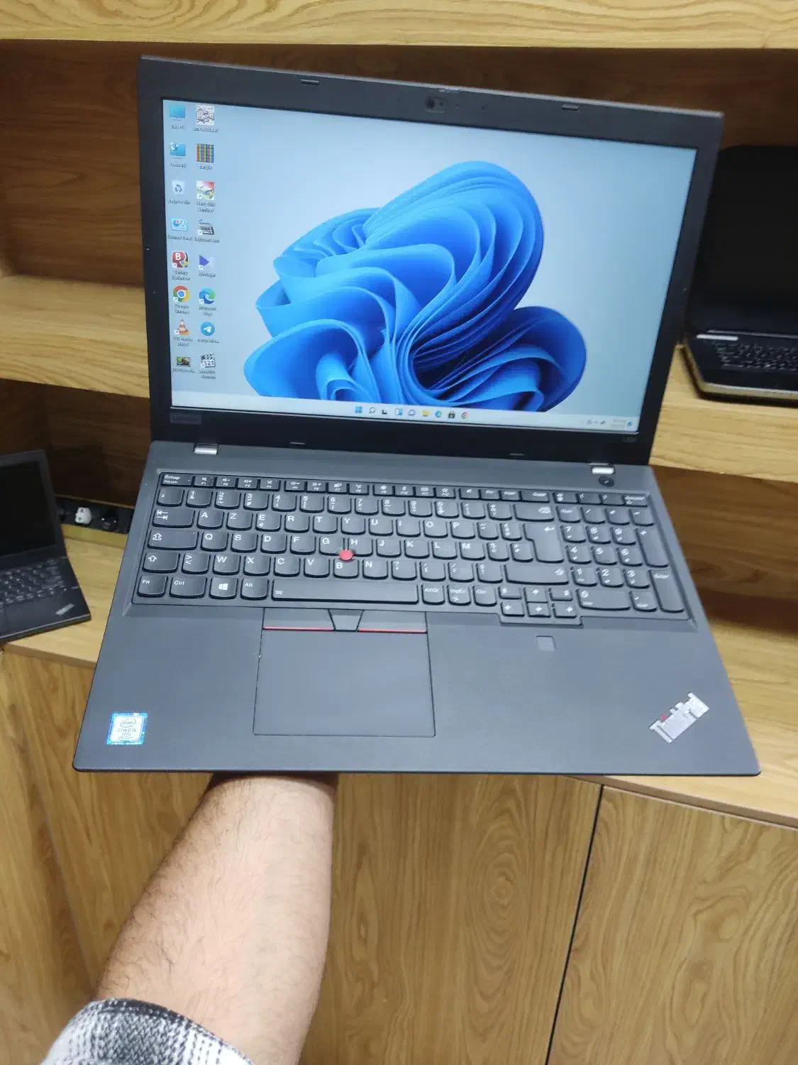 لپتاپLenovo L590 i5نسل۸ رم۱۶/هارد512ssd/پرقدرت|رایانه همراه|ری, علایین|دیوار