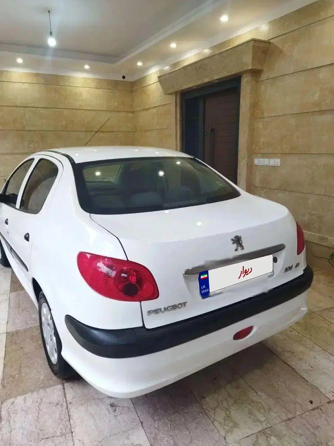 پژو 206 صندوقدار وی 8 مدل 91|خودرو سواری و وانت|امیرکلا, |دیوار