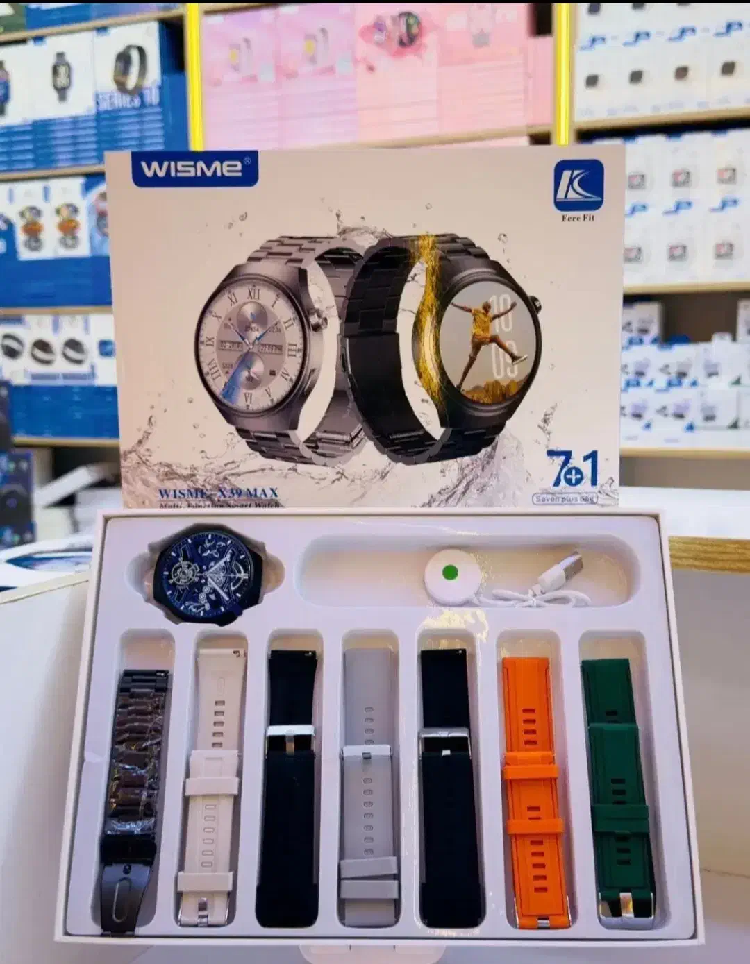 پک لوکس ساعت هوشمندصفحه گردبرندwisme|ساعت|اهواز, کوروش|دیوار