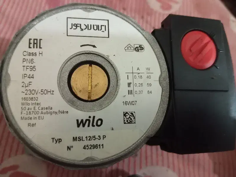 پمپ پکیج ایران رادیاتور ویلو اصلی سالم به شرط نصب|آبگرمکن، پکیج، شوفاژ|محمدشهر, محمدشهر|دیوار