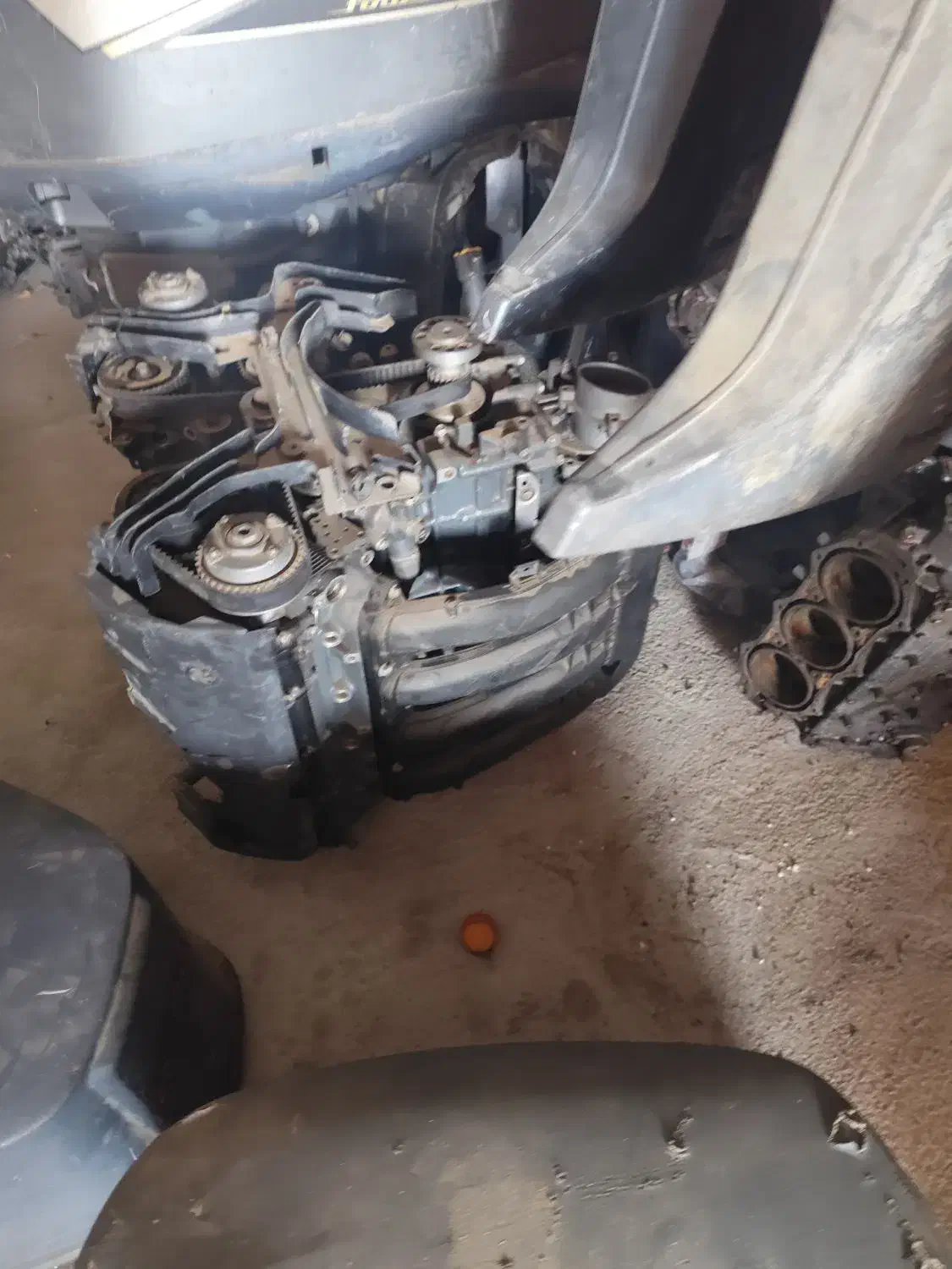 موتورهای دریایی 250و350یاماها و مرکوری|قایق و سایر وسایل نقلیه|بندر ترکمن, |دیوار